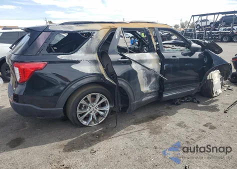 2020 Ford Explorer Xlt z USA, uszkodzony, nr VIN 1FMSK8DH5LGC48253